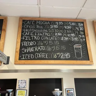 Drink menu 2