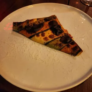 Monday tasting menu: "11 layer" pasta