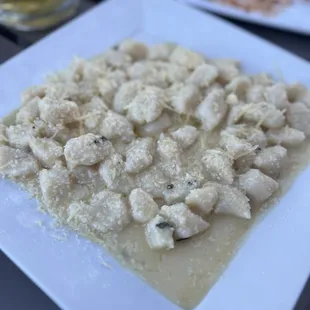 Gnocchi with butter and sage sauce