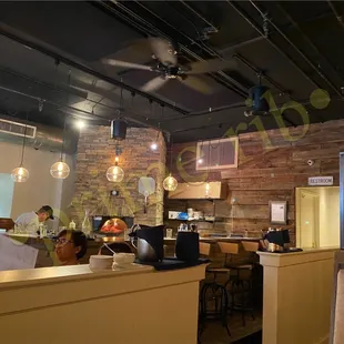 sushi and sashimi, interior