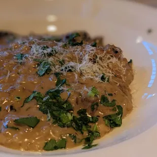 Mushroom risotto