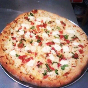 pizza, food