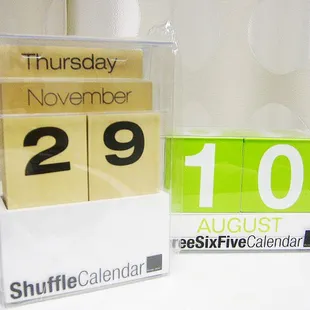 keep your days straight!