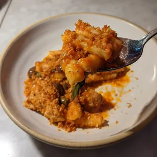 Capunti Putanesca confit Tuna Belly $28