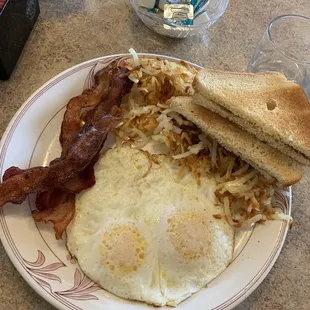 Eggs and bacon