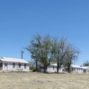Deserted barracks