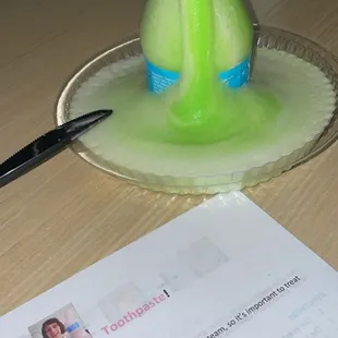 Elephant toothpaste experiment during Discovery Lab