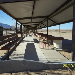 Range 5 Benches Shooting to 1000yds Steel. You can shoot suppressed weapons.  Keep your paperwork with you.