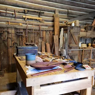 Woodworker&apos;s Shop at Fort Boonesborough