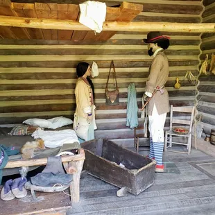African-American Display at Fort Boonesborough