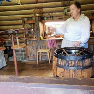 Candlemaker at Fort Boonesborough
