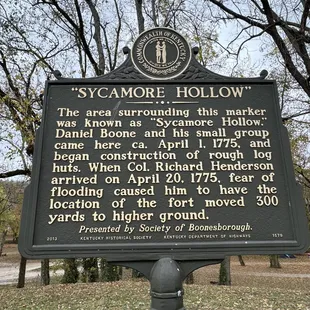 Sycamore Hollow on October 27, 2023