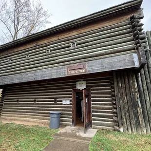 Fort Boonesborough State Park living history museum on October 27, 2023