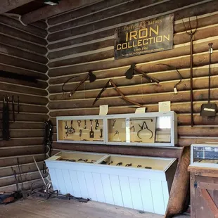 Antique Iron Collection at Fort Boonesborough