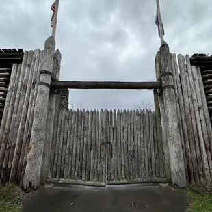 Fort Boonesborough State Park living history museum on October 27, 2023