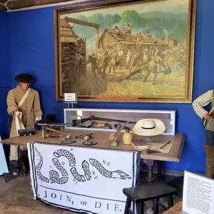Militia Display at Fort Boonesborough
