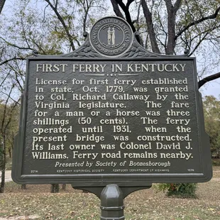 Fort Boonesborough State Park on October 27, 2023