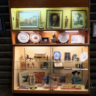 Display at Fort Boonesborough
