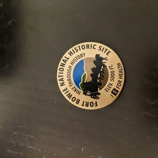Pin for visiting