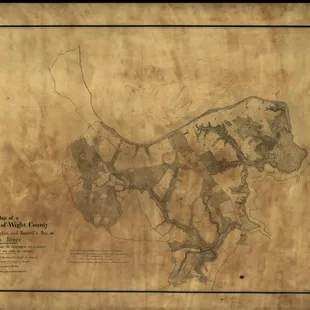 Taken from the Library of Congress showing an 1861 historical map of the area of Fort Boykins