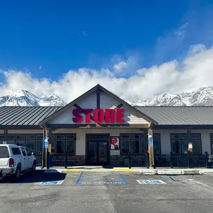 Welcome to the Fort Independence Travel Plaza.