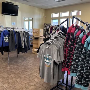 Small area of clothes