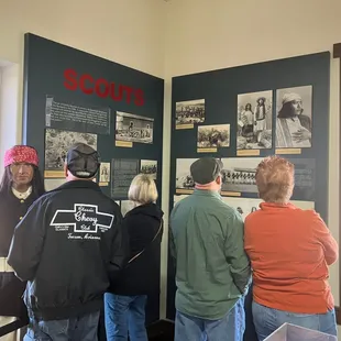 Display on Apache scouts