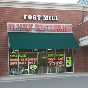 Fort Mill Family Restaurant