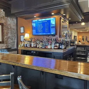 Bar area.