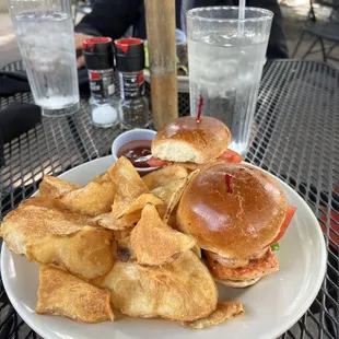 Salmon sliders