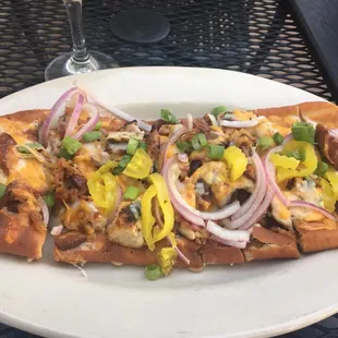 Blackened Chicken Flatbread