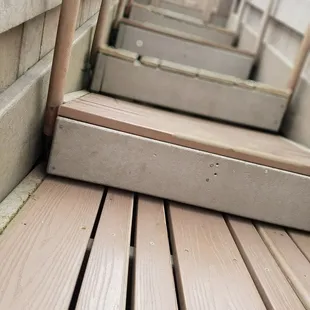 Free floating steps