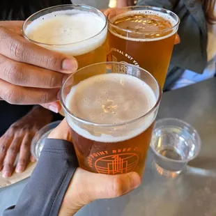 Beer before heading to Oracle Park for Giants game~