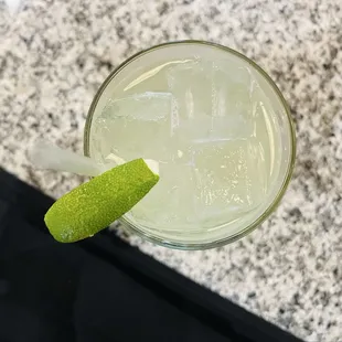 Off menu margarita - well balanced