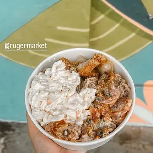 Poke &amp; Lechon Bowl