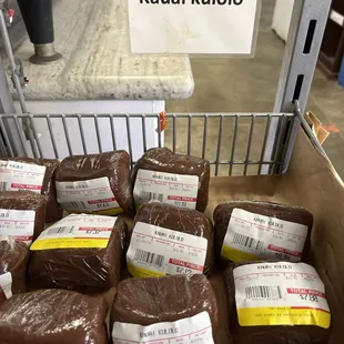 Kulolo (coconut dessert) from Kauai