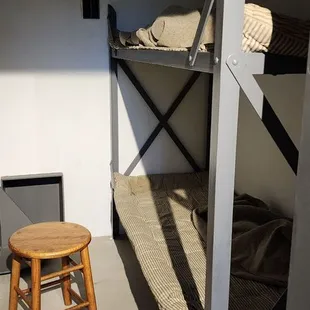 Inside of a jail cell