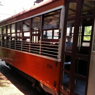 Here comes the Trolley!