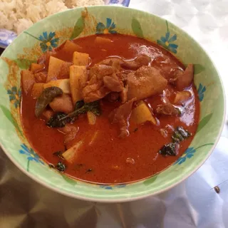 Panang Curry with Chicken