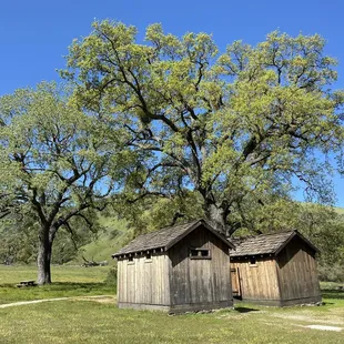 Guard cabin and jail cells
