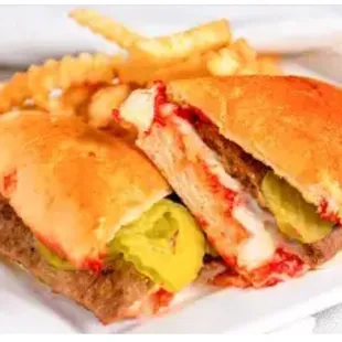  sandwich and fries
