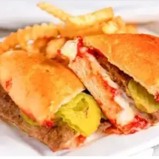  sandwich and fries