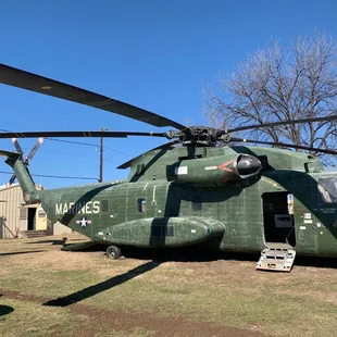 CH-53 helicopter. It's huge!