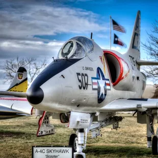 A4 Skyhawk at Fort Worth Aviation Museum.