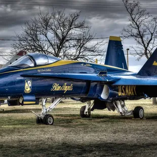 F18 Blue Angel, Fort Worth Aviation Museum.