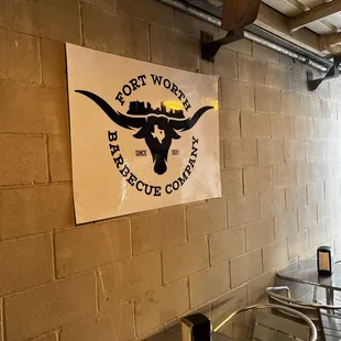 Small outside patio area