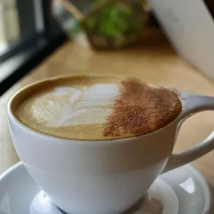 "Peachy Keen" from the specialty menu (~$6 w/ no alterations)