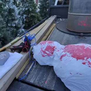 Making &quot;dead bodies&quot; for decor