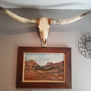 Another shot of our proud steer head