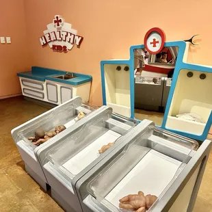 Medical play section